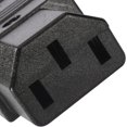 thumbnail image 5 of Conector de toma de corriente de enchufe adaptador recto de terminal de 3 pines, toma de corriente AC-013 par macho hembra, 5 of 5
