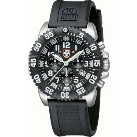 Luminox Men's Black Sea Diver's Chronograph Watch (Best Price On Luminox Watches)