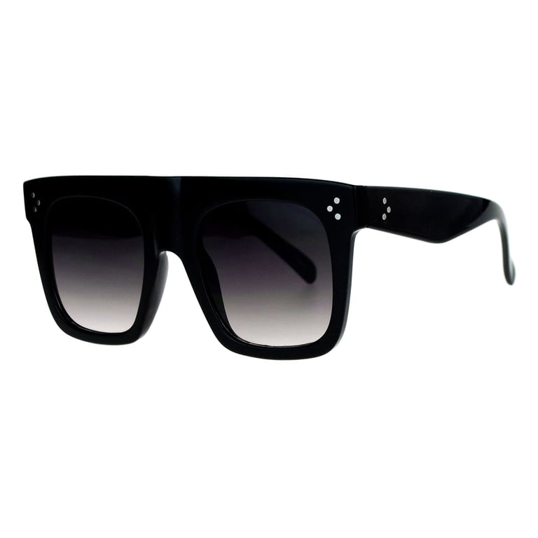 Oversized Square Sunglasses Unisex Flat Top Hipster Fashion  display picture 1
