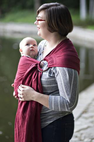 sling style baby carrier