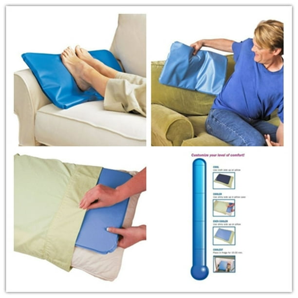 Cooling pillow clearance insert