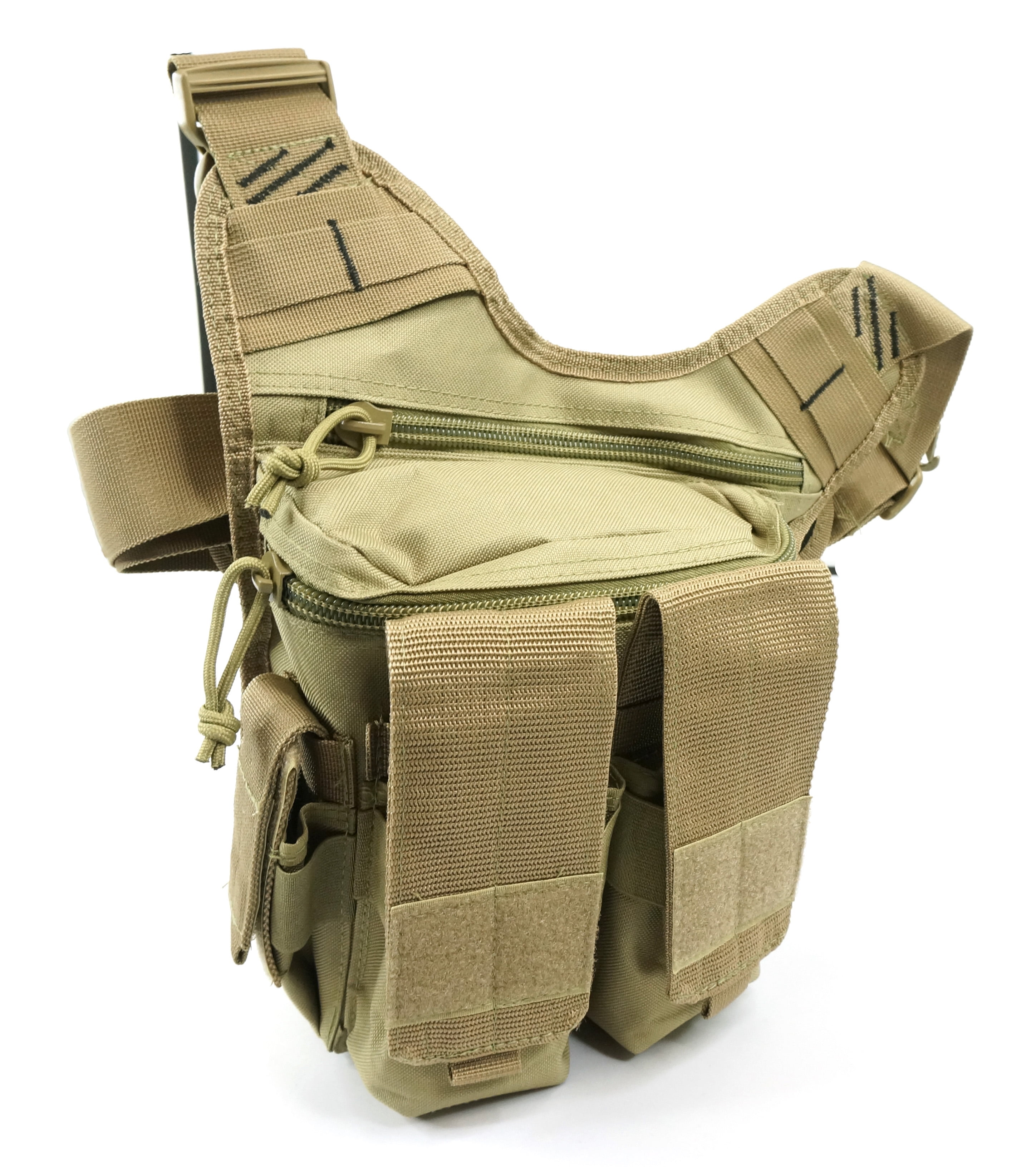 tactical sling bag with holster