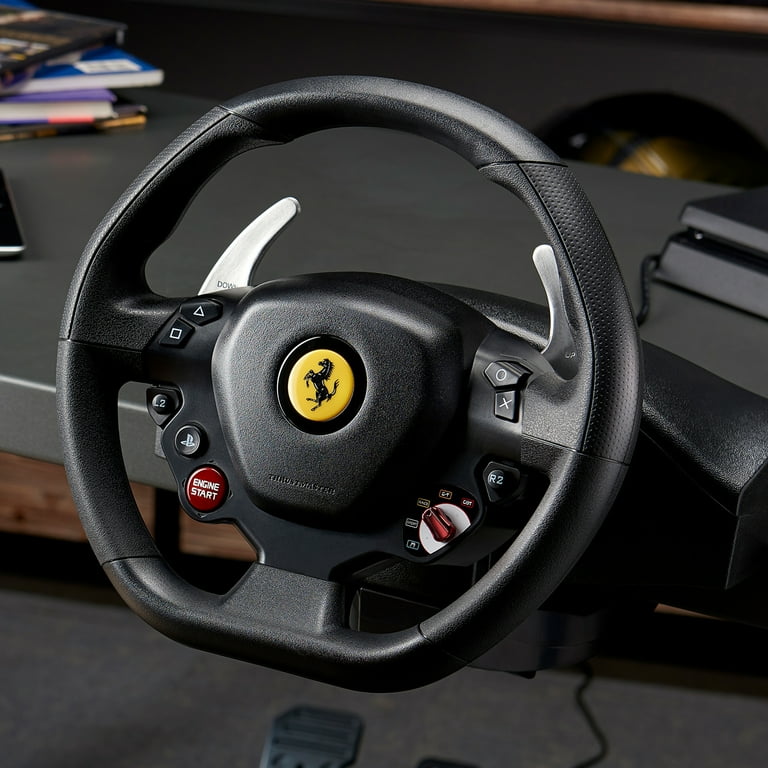 PS4 Thrustmaster T80 Ferrari 488 GTB Edition Racing Wheel for