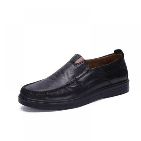 

Men s Simple Fashion Business Casual Shoes Breathable Soft Sole Men s Single Shoes