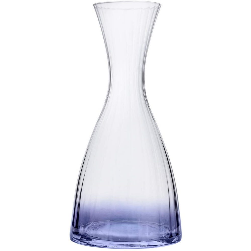 Crystalex 31A48/1200/4884, 40 Oz Purple Kate Optic Decanter, Glass