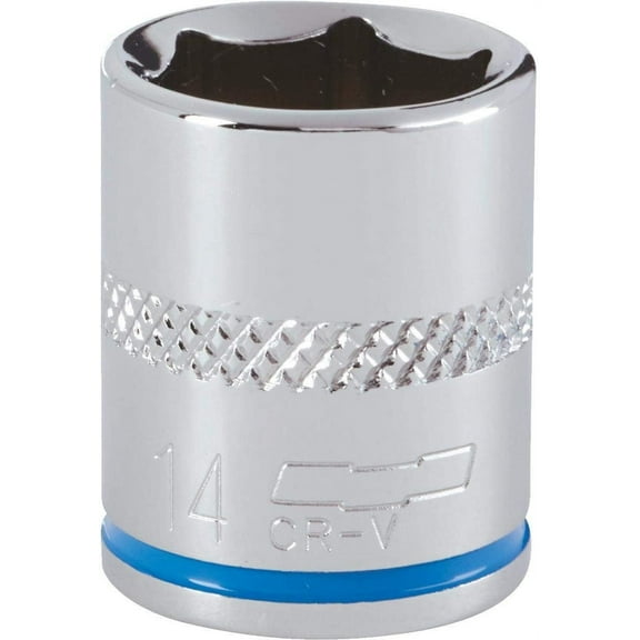 Channellock 1/4" Drive 14 mm 6-Point Shallow Metric Socket