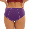 thumbnail image 6 of GERsome 3 Pack Menstrual Period Underwear Womens Leakproof Panties Postpartum Menstrual Hipster Briefs S-5XL, 6 of 9