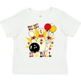 thumbnail image 3 of Inktastic Cute Bowling Pin 4th Birthday Boys or Girls Toddler T-Shirt, 3 of 5