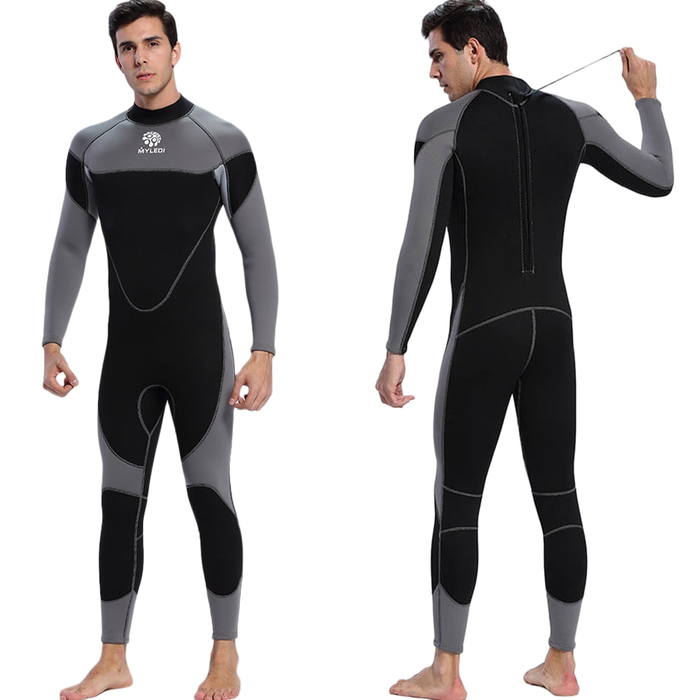 3mm Neoprene Wetsuit Men Swumsuit Surfing Swimming Wet Suit Diving Suit  Swimsuit Full Bodysuit Diving Water Sports