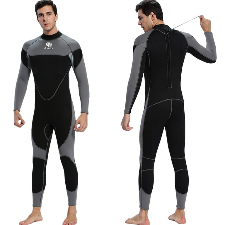Fashion 3MM Neoprene Wetsuit Men Surf Scuba Diving Suit Underwater Fishing  Wetsuit Spearfishing Kitesurf