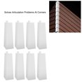 thumbnail image 3 of Siding Corner, Aluminum Siding Corner Trim 8PCS  for House Exterior, 3 of 7