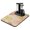 White-519, variant on Dark Gothic Coffee Mat, Absorbent Dish Drying Pad with Lunar & Eclipse Patterns, Leak-Proof Non-Slip Kitchen Counter Mat for Coffee Station Protection