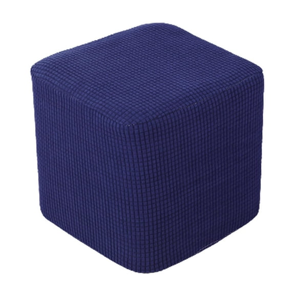 Cover ""-13"" Expandable Footstool Footstool Living Room Soft Blanket - dark blue