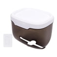 thumbnail image 3 of Caja de pañuelos con tapa adjunta, soporte para caja de pañuelos para mesa de comedor de escritorio negro, 3 of 9