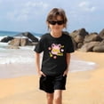 thumbnail image 4 of Juslio Girl Cute T Shirts Short Sleeved Tops, Comfortable Breathable Crew Neck Casual Shirts Sizes 2-18, 4 of 9