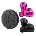 thumbnail image 4 of jinwen Music Boxing Machine Improves Perception Agility Training Household Exercise Black and Pink, 4 of 9