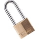 thumbnail image 1 of Candado de Latón Macizo Master Lock Bronze Silver con Llave y Cuerpo de 4 cm de Ancho, 1 of 2