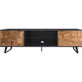 thumbnail image 3 of Atelier Mobili Mid Century Modern Door Glass Shelf TV Stand, 3 of 10