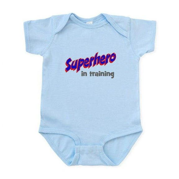 CafePress - Superhero In Training Infant Bodysuit - Baby Light Bodysuit, Size Newborn - 24 Months