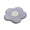 Blue, variant on Decorative Flower Shape Pillow Cushion Soft Memory Foam Floor Pad For Nursery