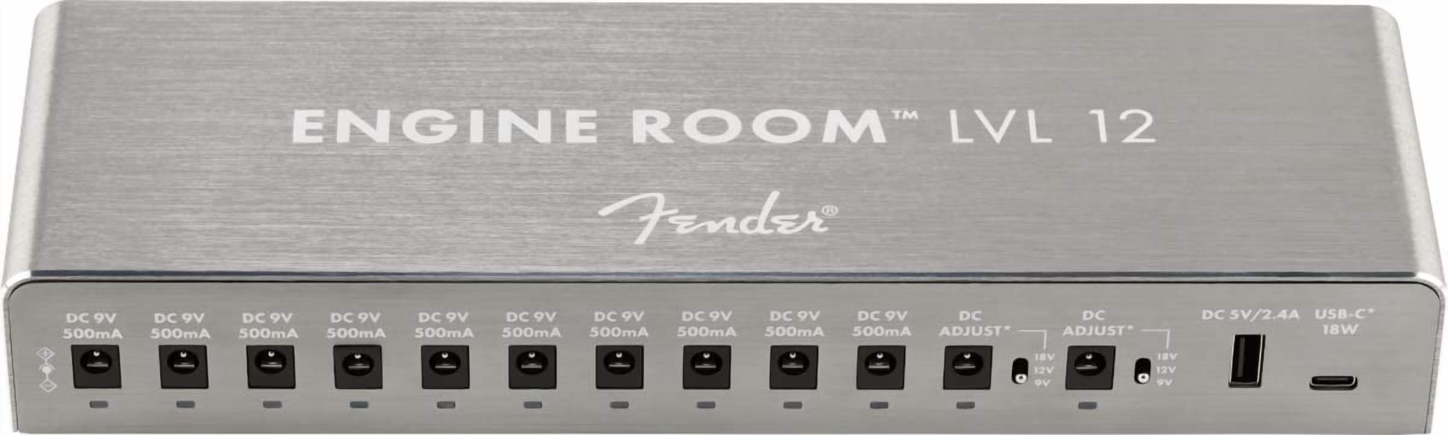Fender Engine Room LVL12 Power Supply w/ Instrument Cable