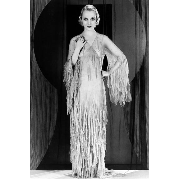 Carole Lombard 24x36 Poster 1930's Glamour Portrait Full Length