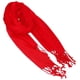 thumbnail image 1 of Pashmina larga fina Chal agradable y ligero Mascada elegantes de colores y para cualquier época del año Rojo CHIC-FANTASY Bufanda para el cuello, 1 of 3