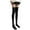Black, variant on Tiqkatyck Compression Socks Clearance, Women Multi Color Fancy Design Thigh High Over The Knee Socks Stockings Warm Socks Compression Socks for Women Black One Size