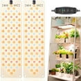 thumbnail image 1 of Luz de cultivo Rocoking 158 LED de espectro completo con temporizador y regulable, 1 of 8