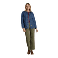 thumbnail image 4 of Martha Stewart Women's Chore Jacket – Lightweight Utility Coat Casual Outerwear, Long Sleeve Work Layers, 4 of 4