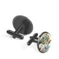 thumbnail image 2 of Rabbit Stylish Shirt Cufflinks for Men, Made of Stainless Steel, for Formal Attire, 2 of 6