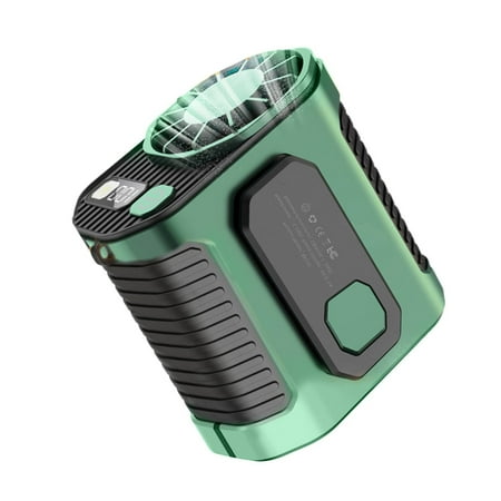 

Waist Hanging Fan Outdoor Portable Usb Rechargeable Waist Clip Fan Desktop Handheld High Speed Fan