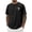 Black, variant on Lpmadey Men's Palm Tree Print Short Sleeve T-Shirt Casual Crewneck Summer Beach Top Breathable Workout Tee