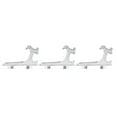 thumbnail image 2 of 12pcs Plate Display Stand Tray Rack Golden Silver Tray Rack Plastic Tray Rack Foldable Tray Rack (Silver), 2 of 9