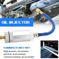 thumbnail image 3 of 1 Uds R134A R12 de Metal resistente a la corrosión tubo automático relleno de acoplador práctico aire acondicionado Yotijar Inyector de aceite, 3 of 10