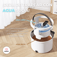 thumbnail image 2 of Komfort Trapeador con Cabezal Giratorio De Microfibra Y Cubo Cubeta Blanco con Separación De Agua, 2 of 5