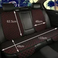 thumbnail image 5 of Funda protectora universal para asiento de coche, accesorio para coche, respaldo delantero y trasero, cojín lavable para cintura, alfombrilla para asiento de coche para las cuatro estaciones, 5 of 5