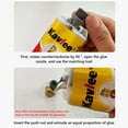 thumbnail image 5 of All-Purpose Metal Repair Glue | Caster’s Strong Adhesive for Oil Tank Leak Sealing, Radiator Crack Fix, Household DIY, Automotive & Industrial Use | Heat-Resistant | 1:1 Mix | 1 Tube, 5 of 9