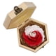 thumbnail image 1 of Jabón de baño con flores de rosas multicolores con caja de madera, jabón de rosas en caja de regalo, cofre de almacenamiento de bricolaje para aniversario, cumpleaños, boda, día de San Valentín, día, 1 of 6