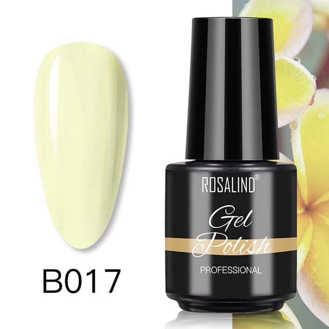 FcBaudy Nail Nail Gel pour Ongles Transparent Gel de Modelage pour Ongles pour Art des Ongles ROSALIND Vernis Gel 7 ml Brillant pour Design d'Art des Ongles Lampe LED/UV