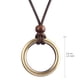 thumbnail image 4 of Collar de Hombre Mujer Colgante Cadena de Suéter Gargantilla de Areación Retro Forma de, 4 of 9