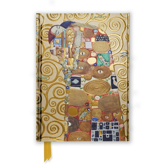 Flame Tree Notebooks Gustav Klimt: Fulfilment (Foiled Journal), Book 51, (Hardcover)