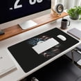 thumbnail image 6 of Desk Mat, USA Flag and Bald Eagle Extended Large Gaming Mouse Pad for Desk XXL, Non-Slip Rubber Base Stitched Edges Long Computer Keyboard Desk Pad Mouse Mat for Home Office Gaming 35.4"X15.7", 6 of 6