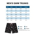 thumbnail image 2 of sogami Mens Swim Trunks With Mesh Liner Quick Dry Board Shorts Men's Beach Swimsuit, 2 of 5