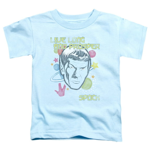 Star Trek Japansese Spock Toddler T-Shirt Light Blue