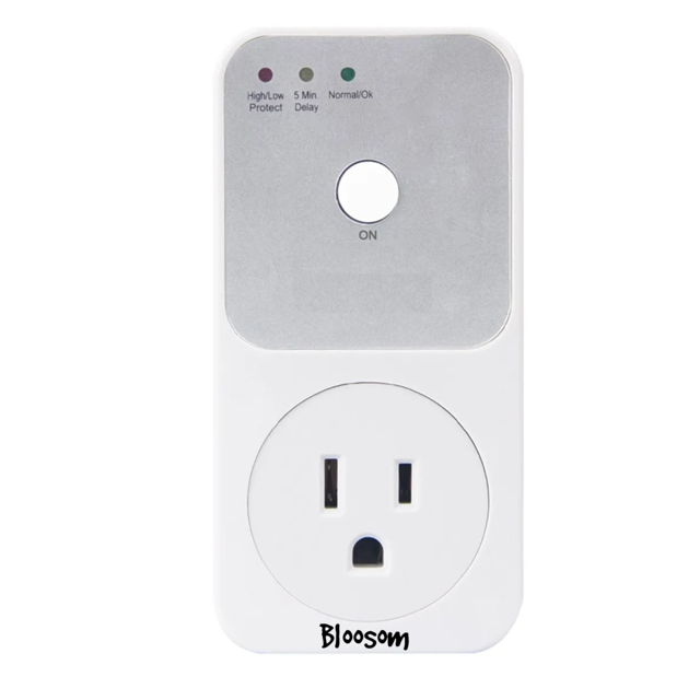 Protector Voltaje Bloosom Refrigerador Lavadora Electrodomésticos Blanco