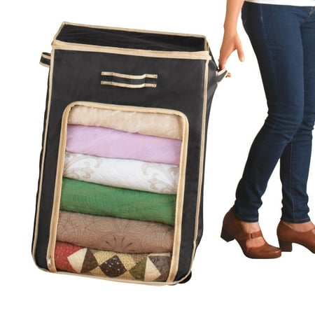 - See-Through Rolling Large Storage Chest, Multi