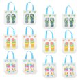 thumbnail image 2 of SHISUYAN 12pcs Portable Gift Non-woven Bags Holiday Present Package Bags Exquisite Candy Bags, 2 of 8