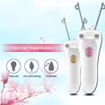 thumbnail image 2 of Depiladora eléctrica para mujer, depiladora eléctrica inalámbrica para mujer, depiladora facial inalámbrica para mujer, depiladora facial recargable, depiladora de hilo de algodón, dispositivo de depilación corporal Kuyhfg Bienvenido a Kuyhfg, 2 of 5