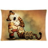 DEYOU Calvin and Hobbes Pillowcase Pillow Case Cover Two Sides Printing Size 20x30 inch